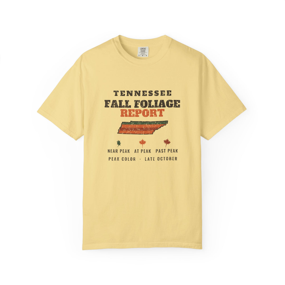 Tennessee Fall Foliage Report Map T-Shirt