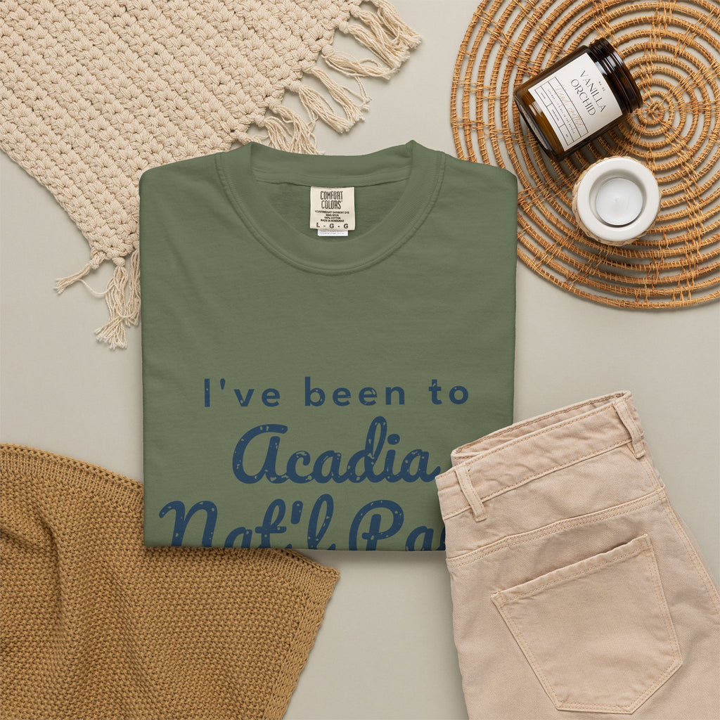 I've Been to Acadia Nat'l Park Vintage Travel T-Shirt