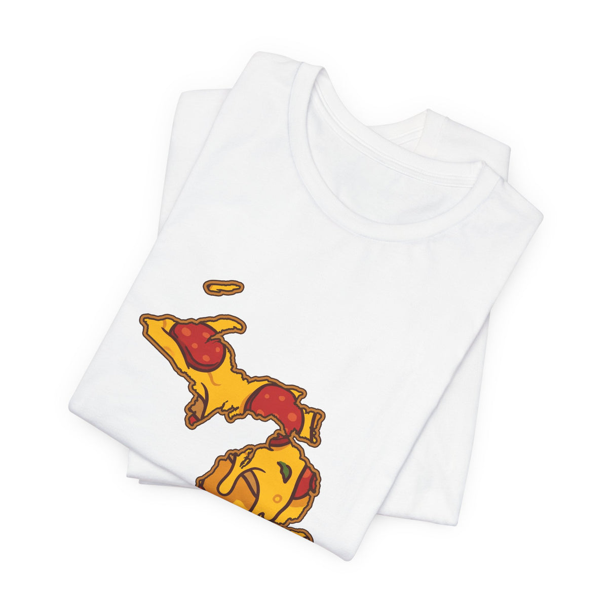 Michigan Pizza Map T-Shirt