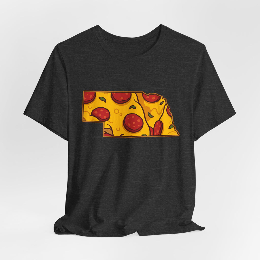 Nebraska Pizza Map T-Shirt