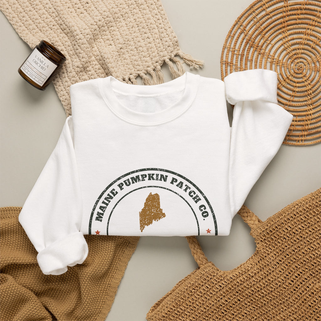 Maine Pumpkin Patch Co. Badge Crewneck Sweatshirt