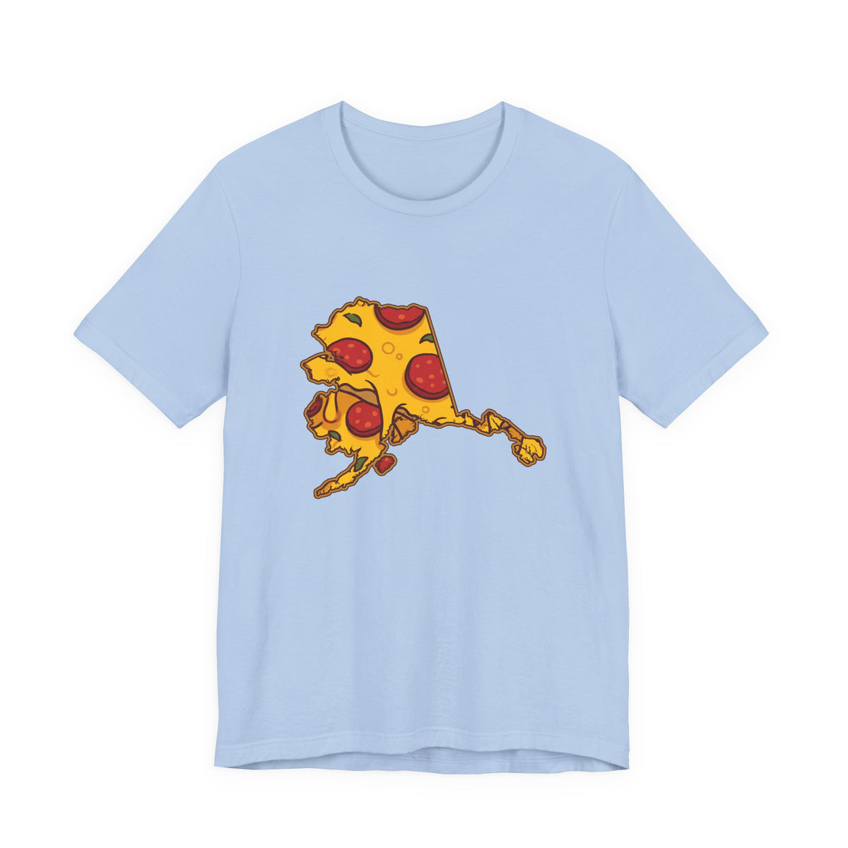 Alaska Pizza Map T-Shirt