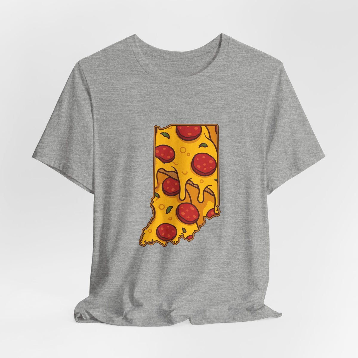 Indiana Pizza Map T-Shirt