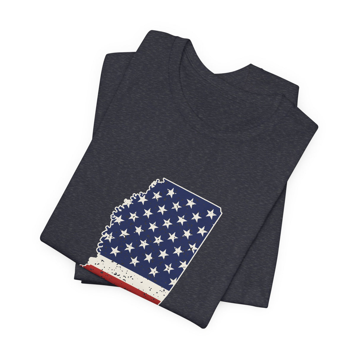 Mississippi American Flag Map T-Shirt