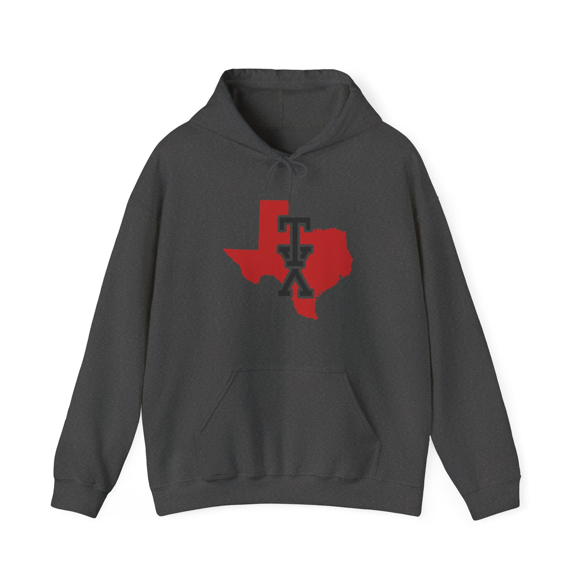 Texas Varsity Monogram Map Hoodie