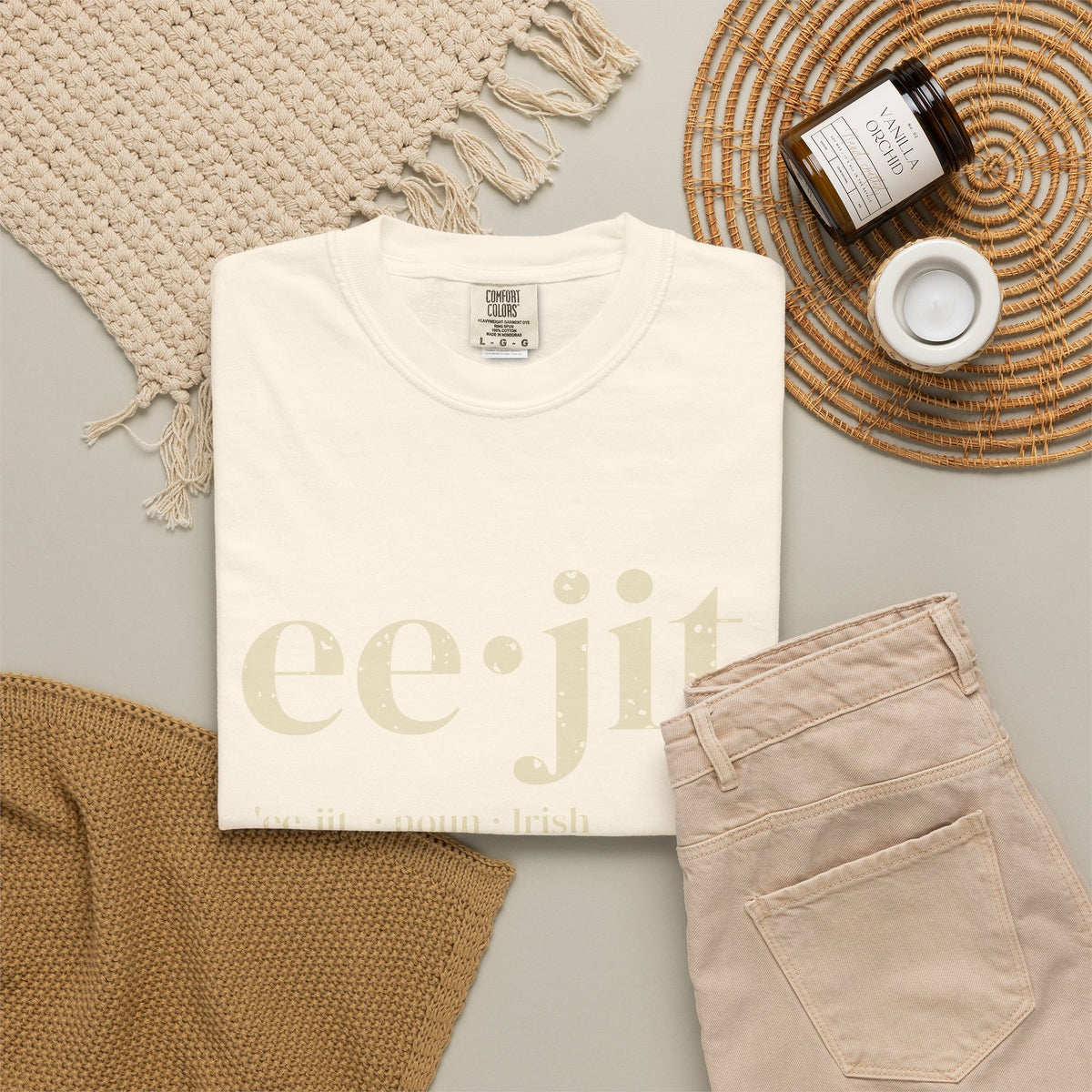 Eejit Irish Slang Dictionary Definition T-Shirt