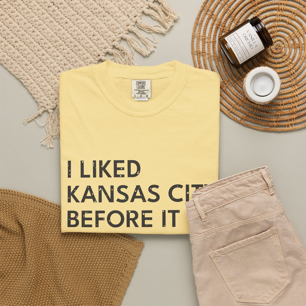I Liked Kansas City Before It Was Cool Hometown T-Shirt