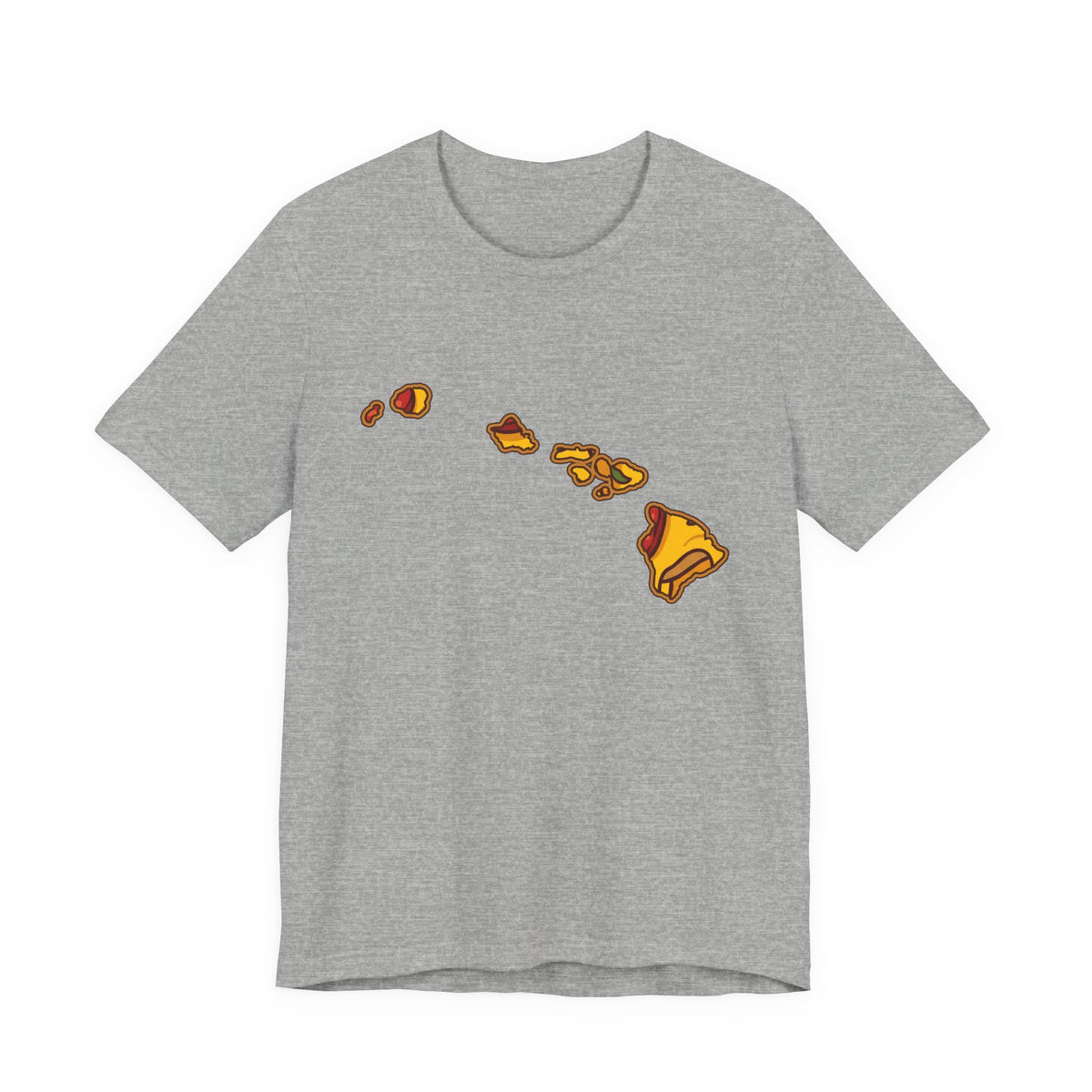Hawaii Pizza Map T-Shirt