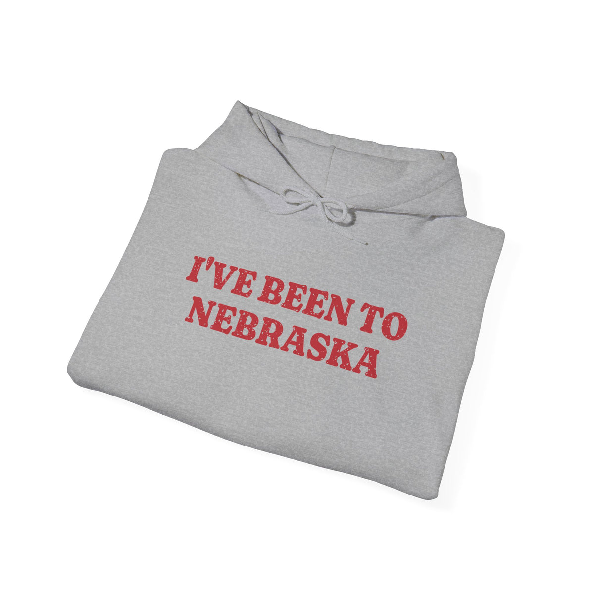 I've Been to Nebraska Vintage Travel Souvenir Hoodie