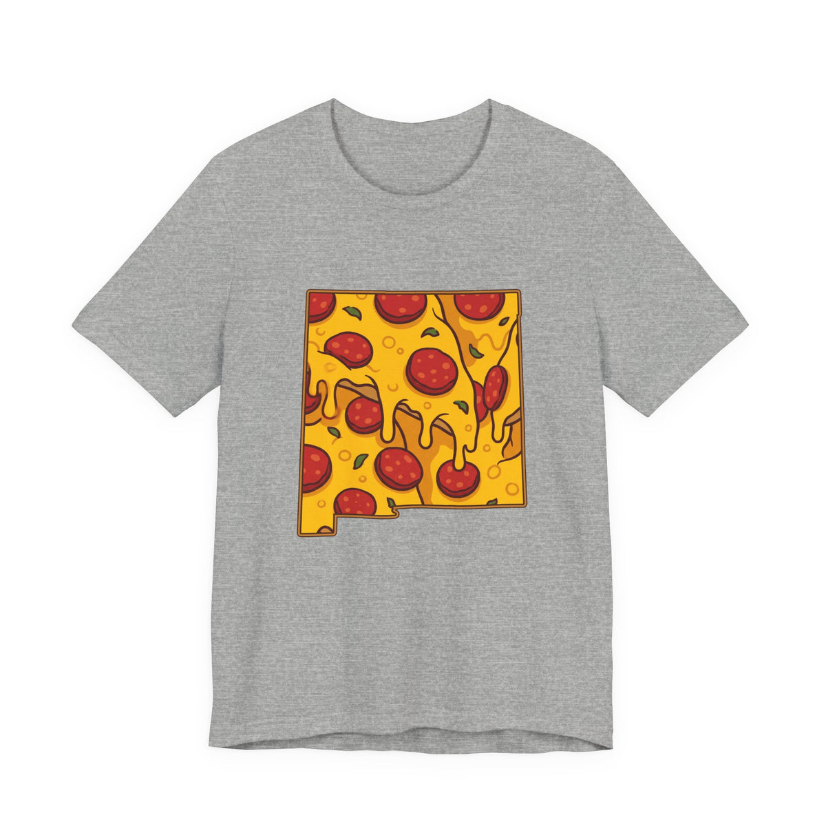 New Mexico Pizza Map T-Shirt