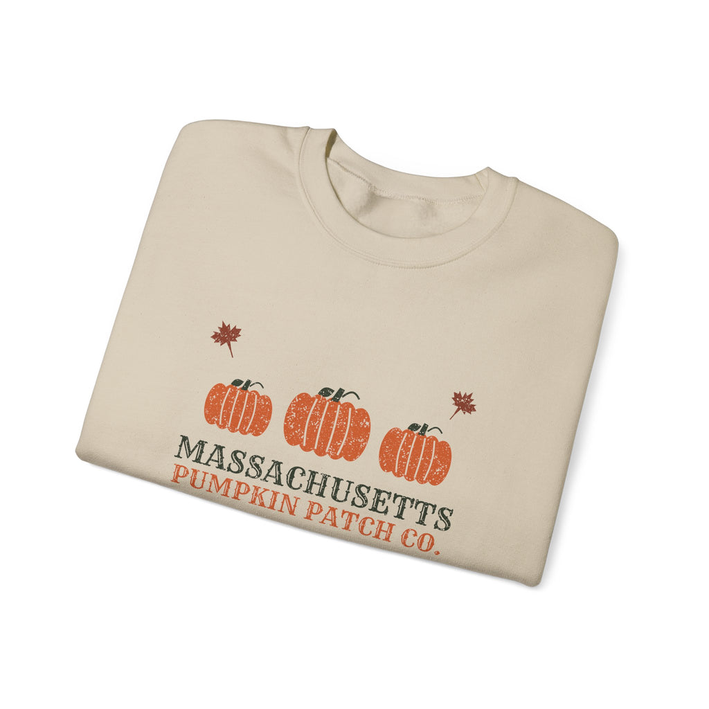 Massachusetts Pumpkin Patch Co. Retro Crewneck Sweatshirt