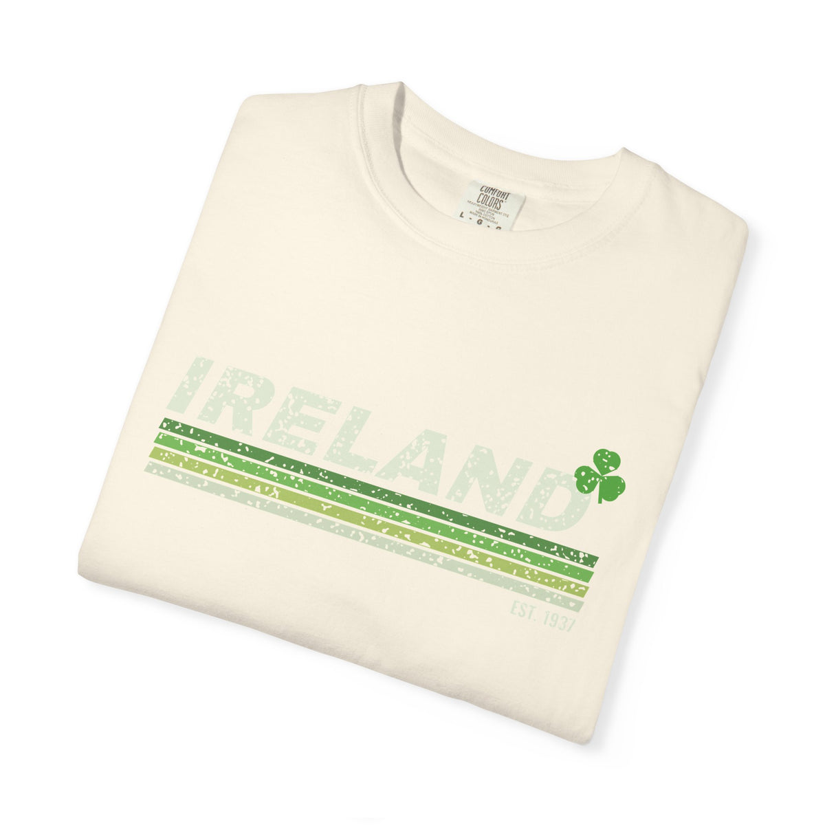 Ireland Est 1937 Retro Stripes T-Shirt
