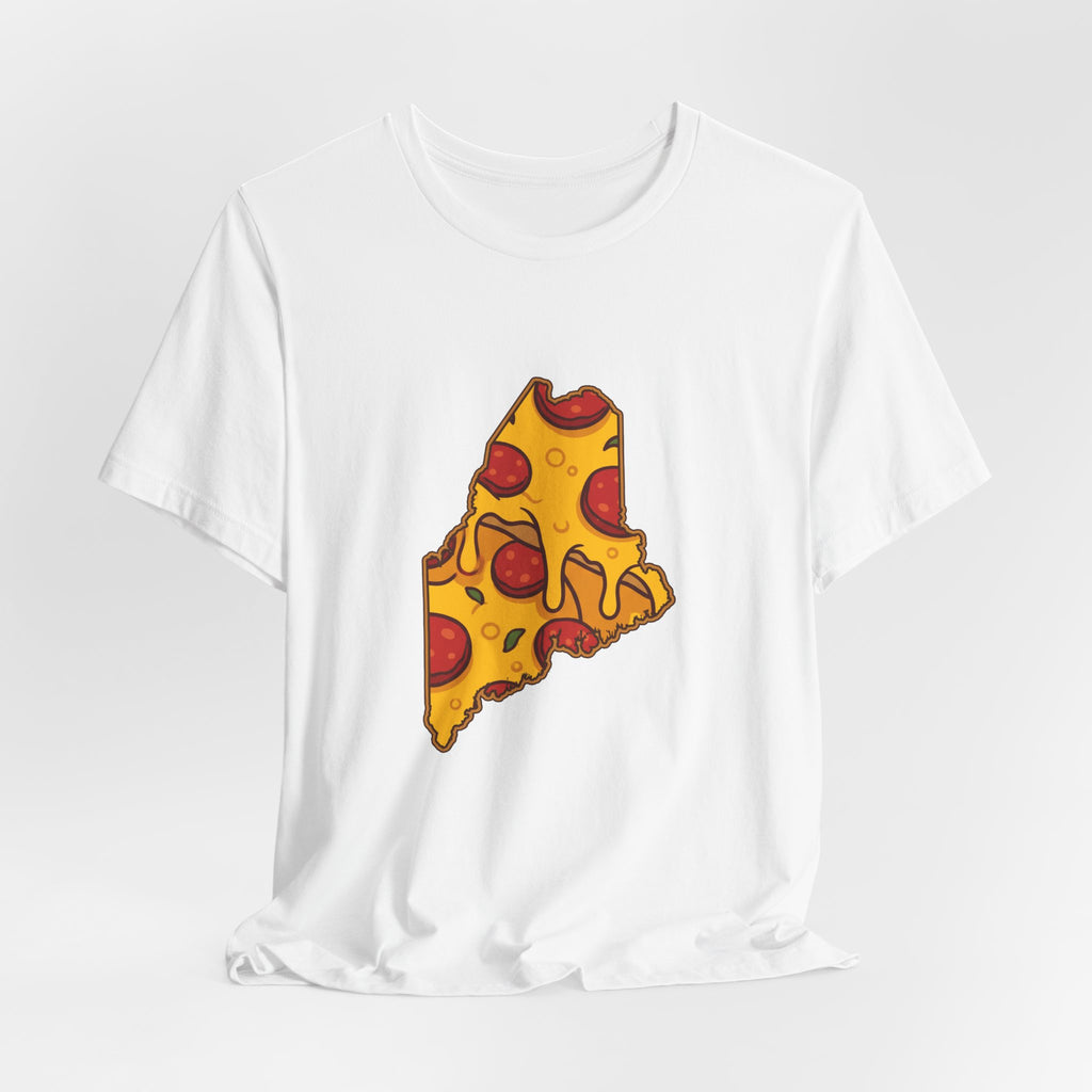 Maine Pizza Map T-Shirt