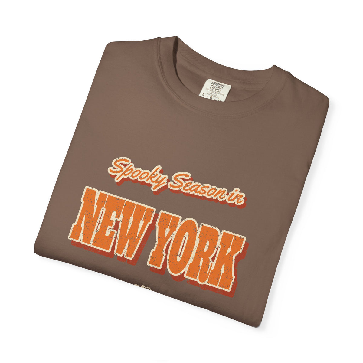Spooky Season in New York Vintage Postcard T-Shirt