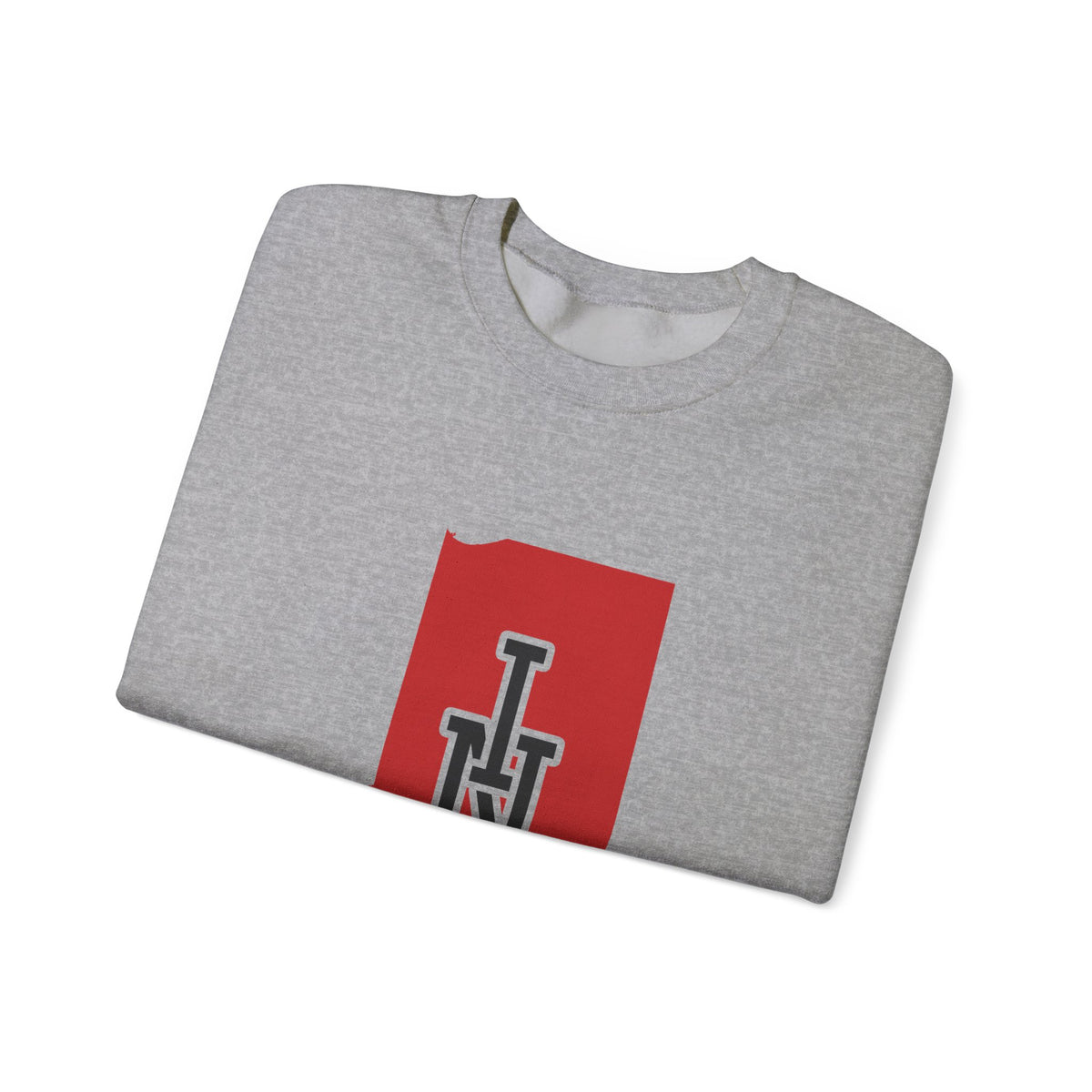 Indiana Varsity Monogram Map Crewneck Sweatshirt