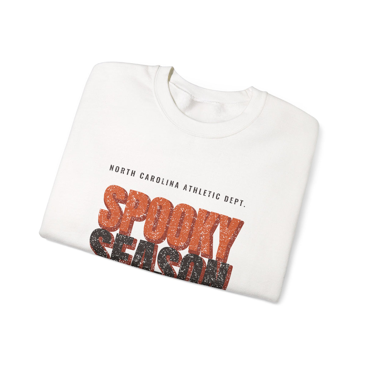 North Carolina Spooky Season Athletic Dept. Crewneck Sweatshirt