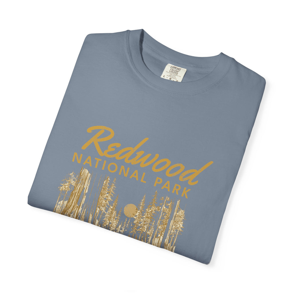 Redwood National Park Vintage Forest Sketch T-Shirt
