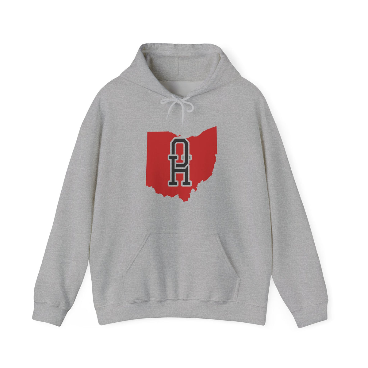 Ohio Varsity Monogram Map Hoodie