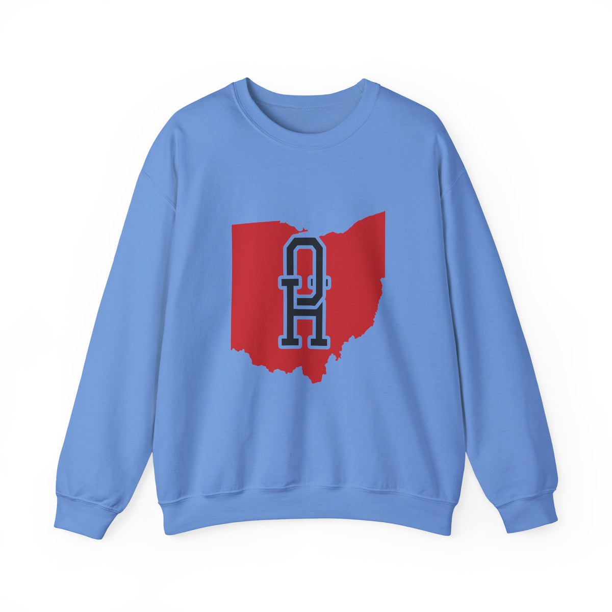 Ohio Varsity Monogram Map Crewneck Sweatshirt