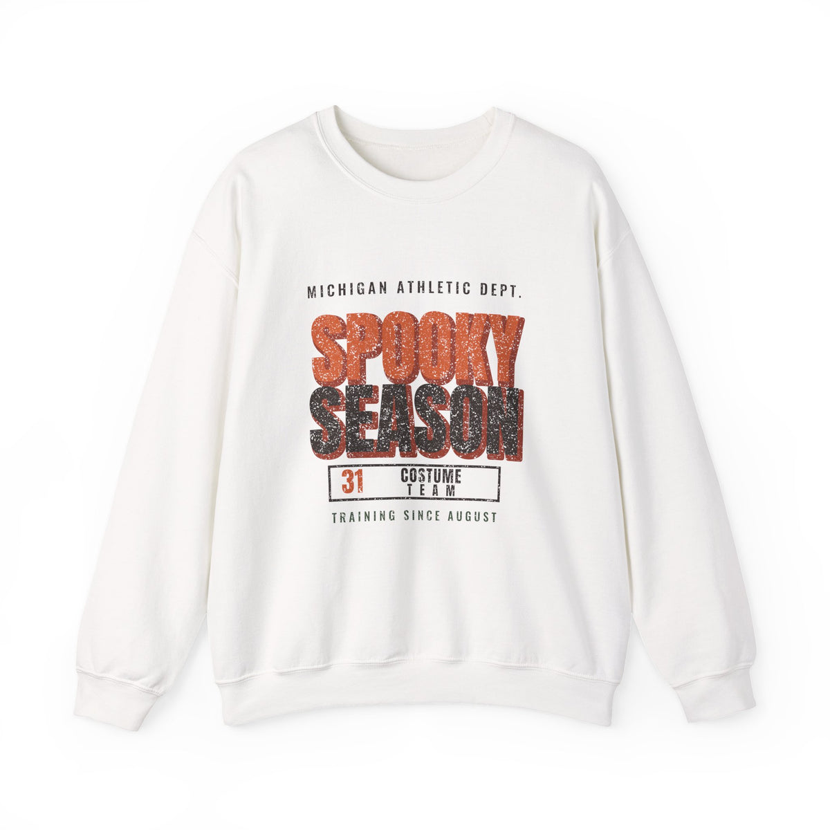 Michigan Spooky Season Athletic Dept. Crewneck Sweatshirt