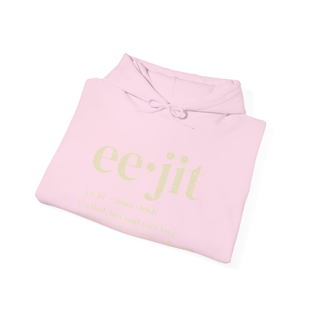 Eejit Irish Slang Dictionary Definition Hoodie