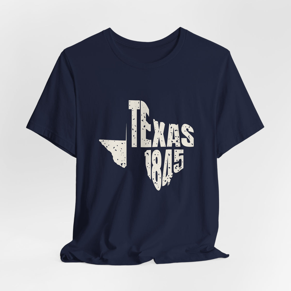 Texas Vintage Letters Map T-Shirt