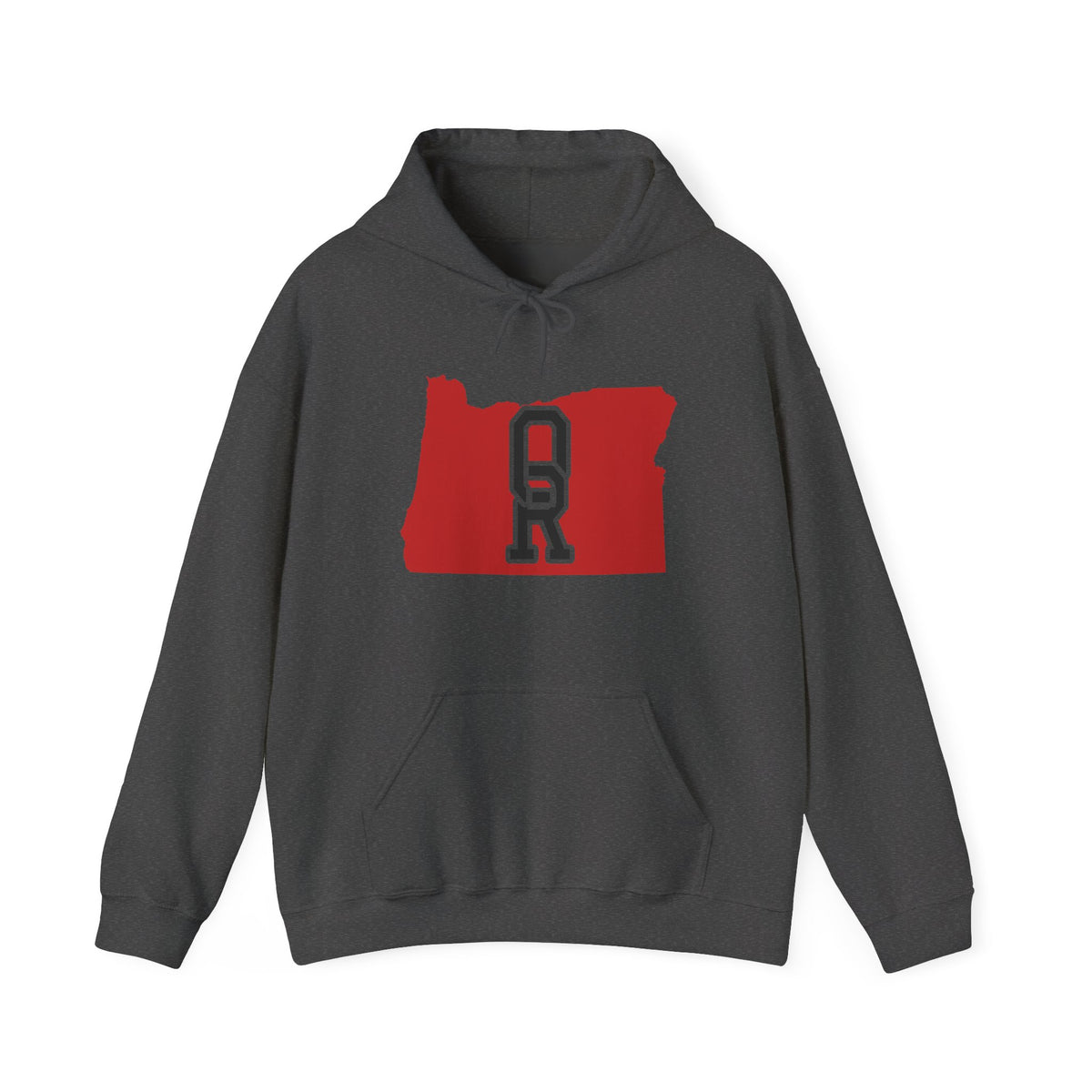 Oregon Varsity Monogram Map Hoodie