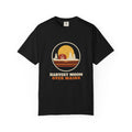 Harvest Moon Over Maine Retro Badge T-Shirt