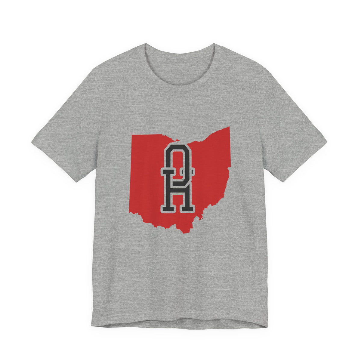 Ohio Varsity Monogram Map T-Shirt