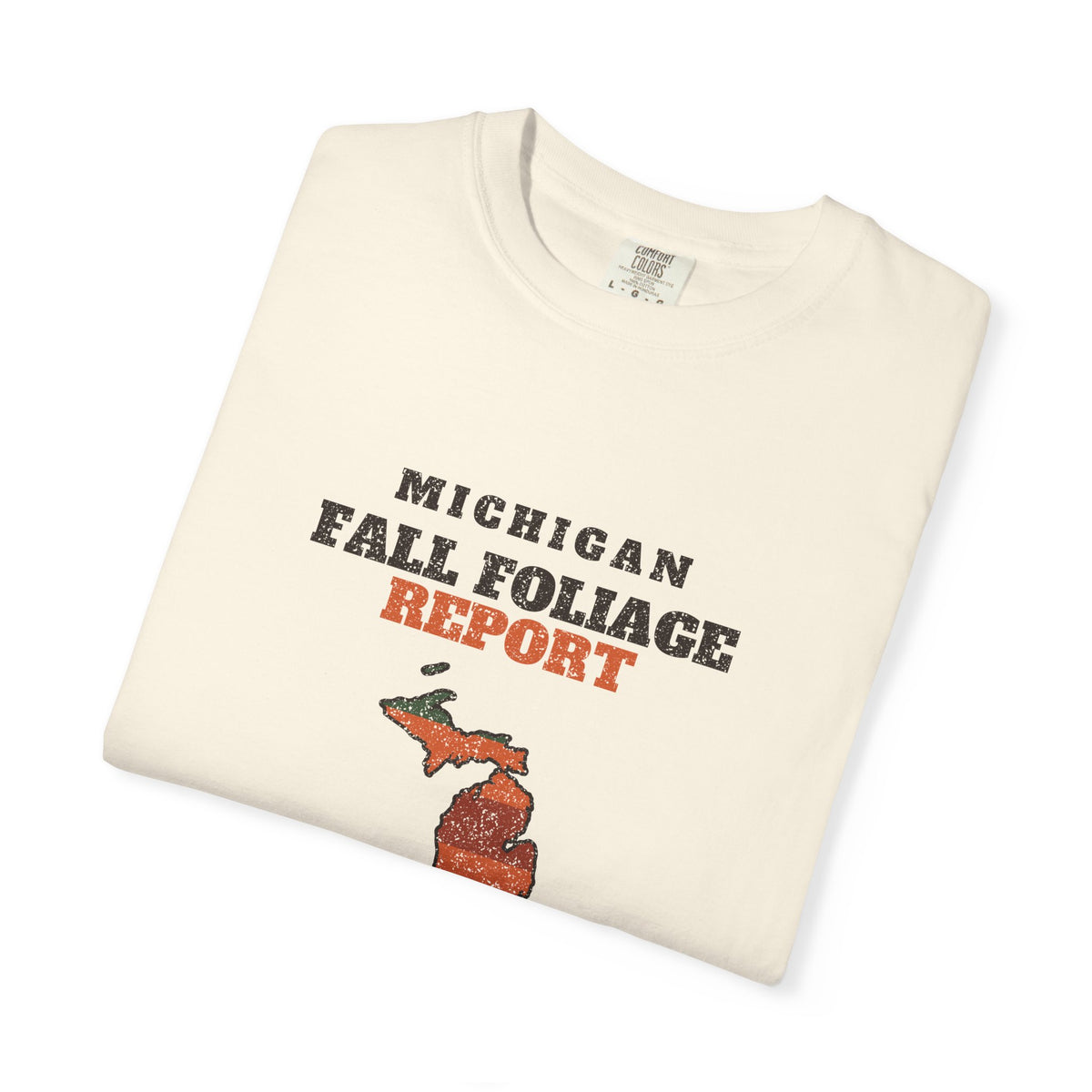 Michigan Fall Foliage Report Map T-Shirt