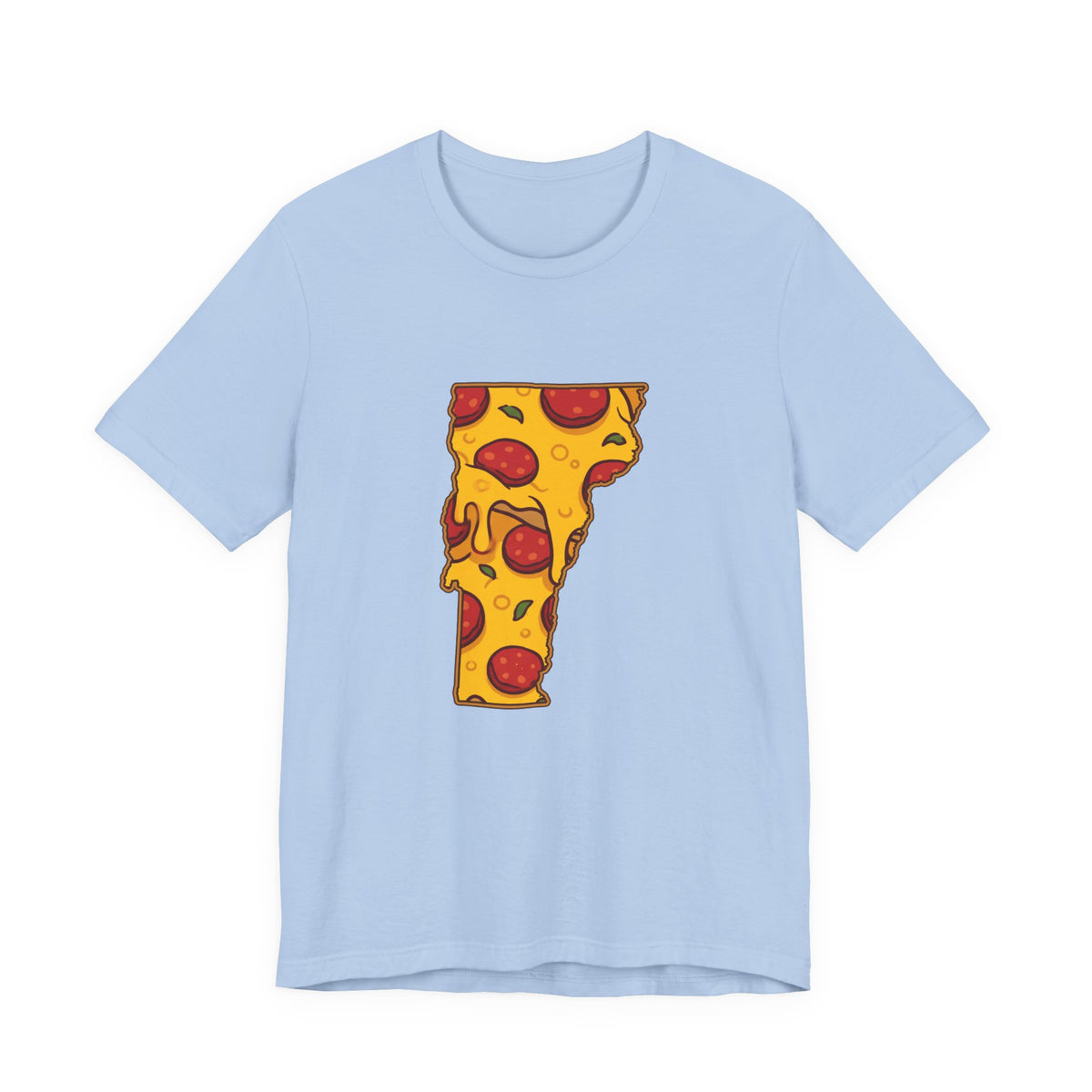 Vermont Pizza Map T-Shirt