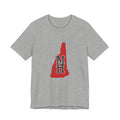 New Hampshire Varsity Monogram Map T-Shirt