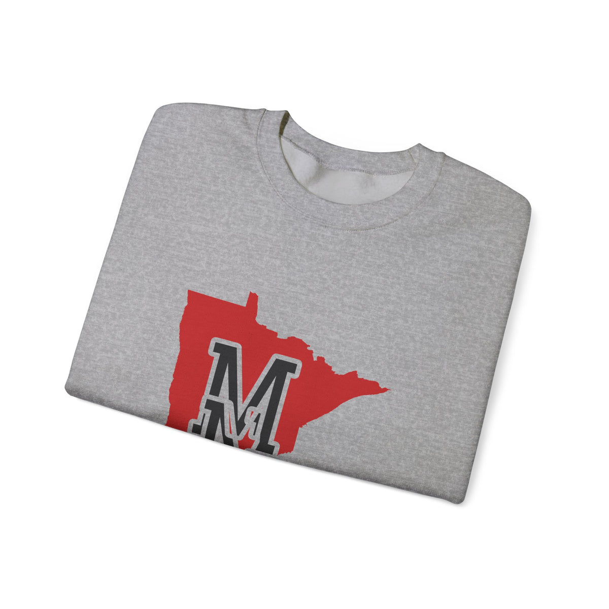 Minnesota Varsity Monogram Map Crewneck Sweatshirt
