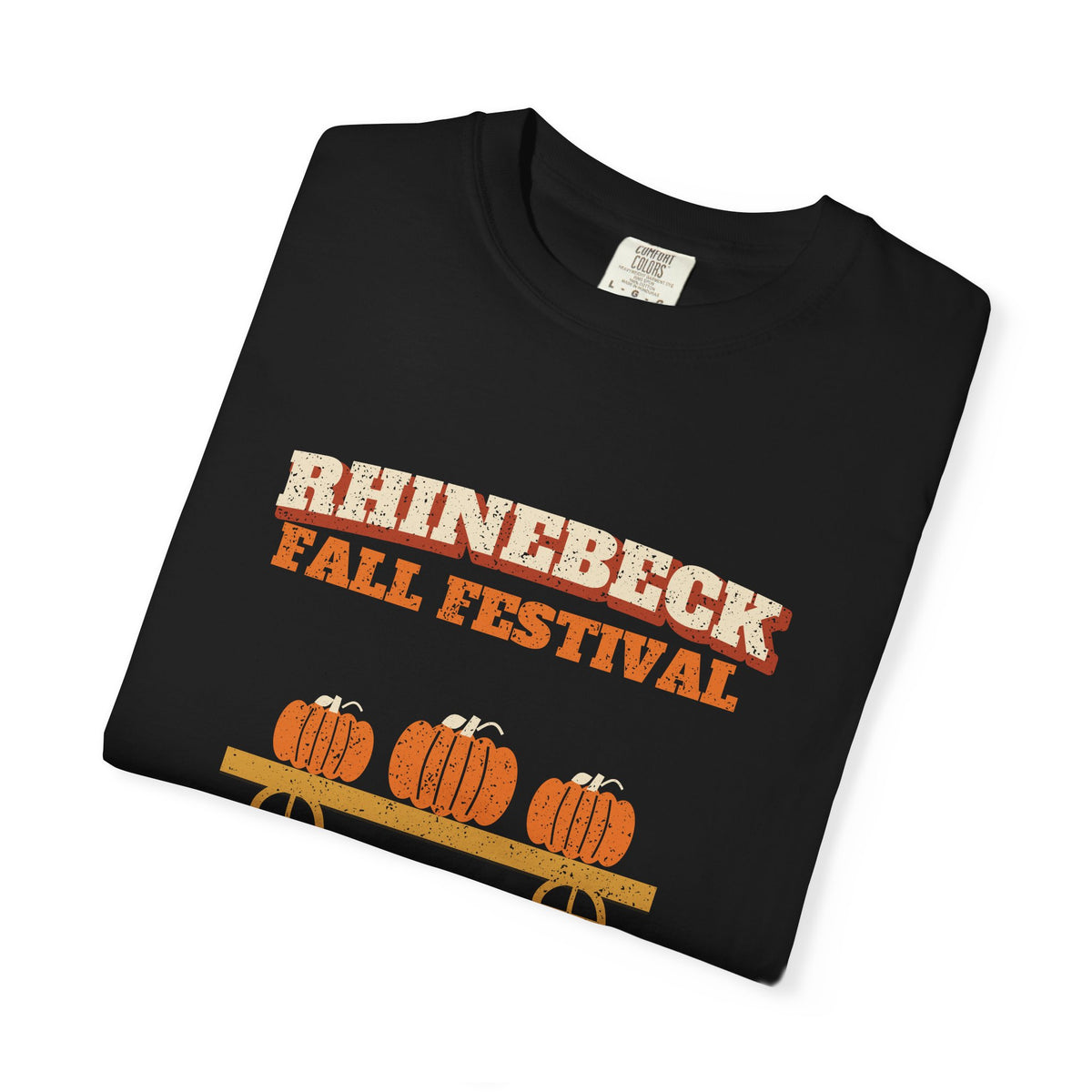 Rhinebeck New York Fall Festival Hay Wagon T-Shirt