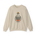 Massachusetts Autumn Apothecary Flask Crewneck Sweatshirt