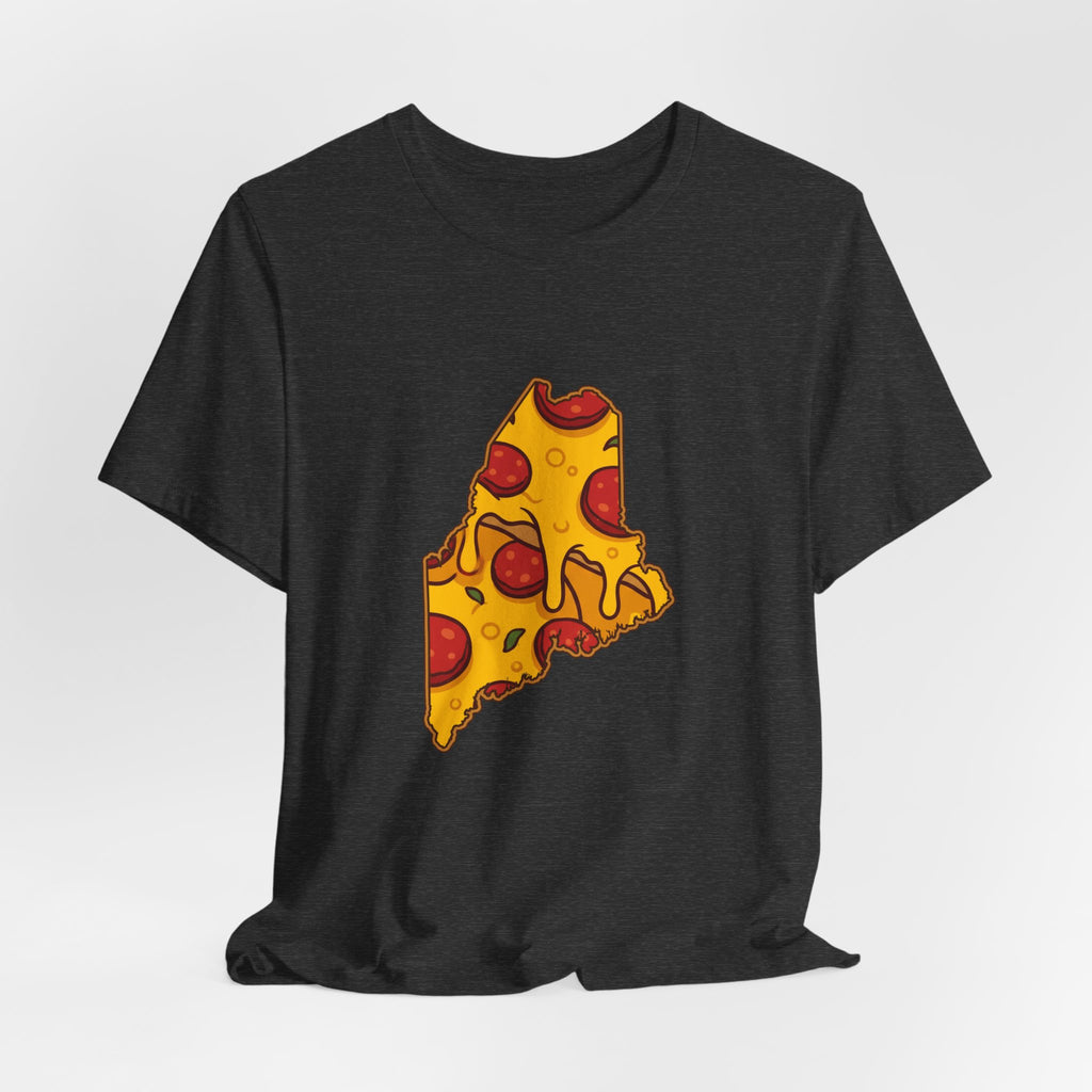 Maine Pizza Map T-Shirt