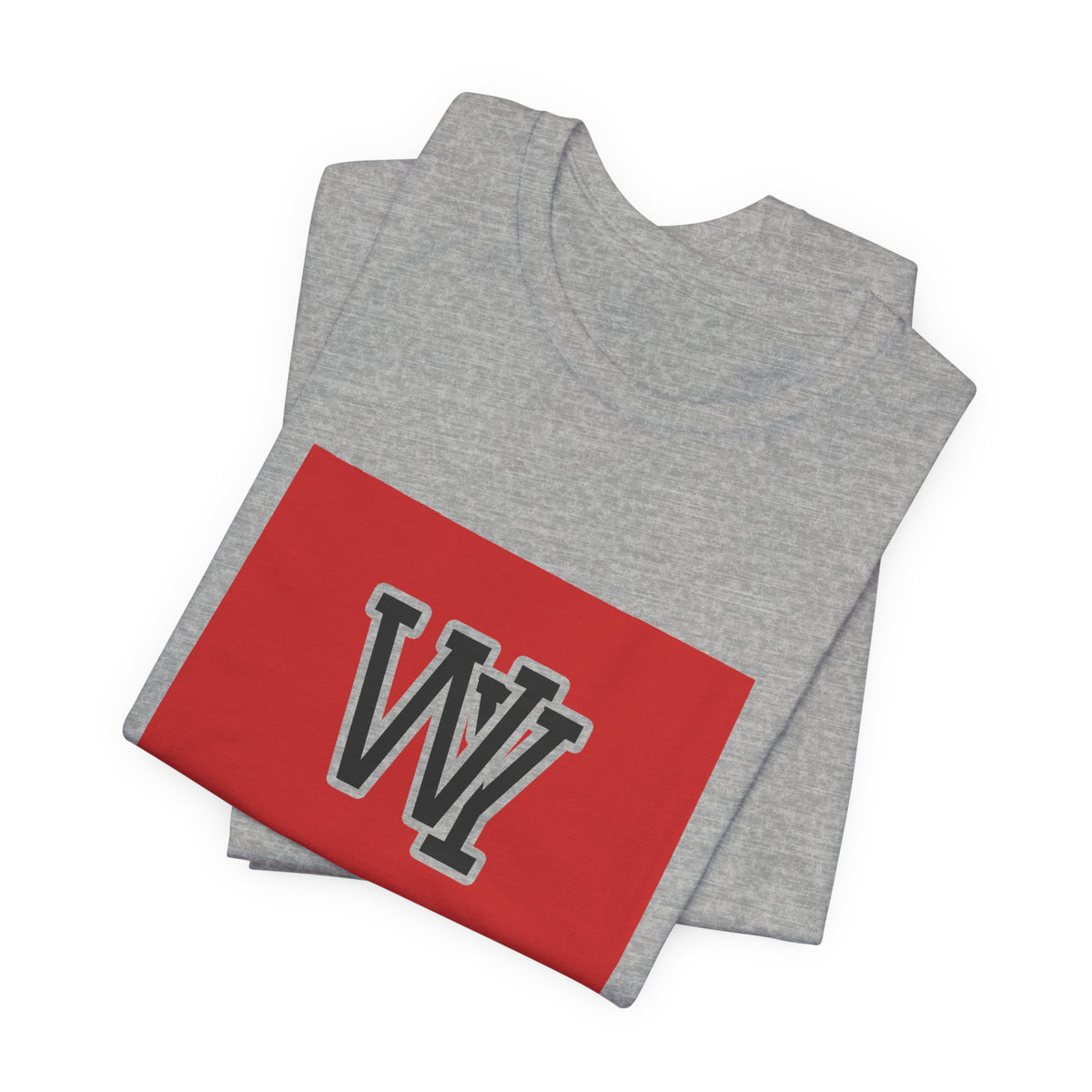 Wyoming Varsity Monogram Map T-Shirt