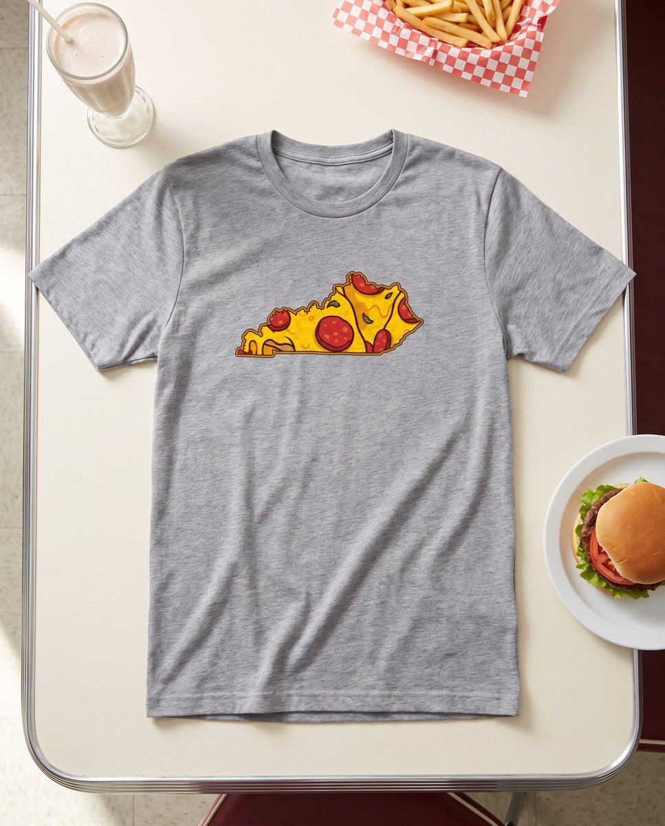 Kentucky Pizza Map T-Shirt (photo)