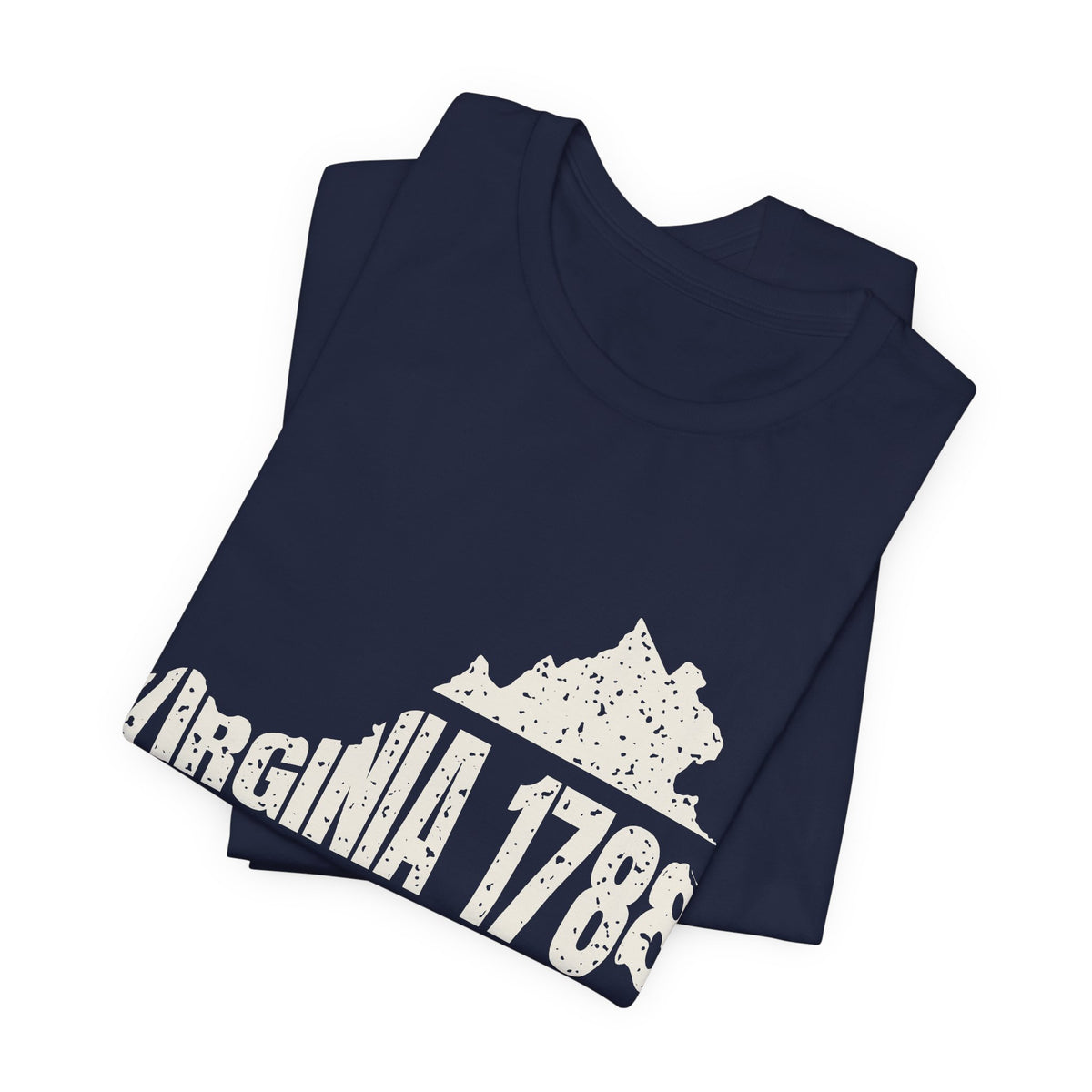 Virginia Vintage Letters Map T-Shirt