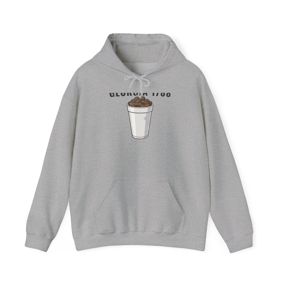 Georgia Boiled Peanuts Retro Food Illustration Hoodie
