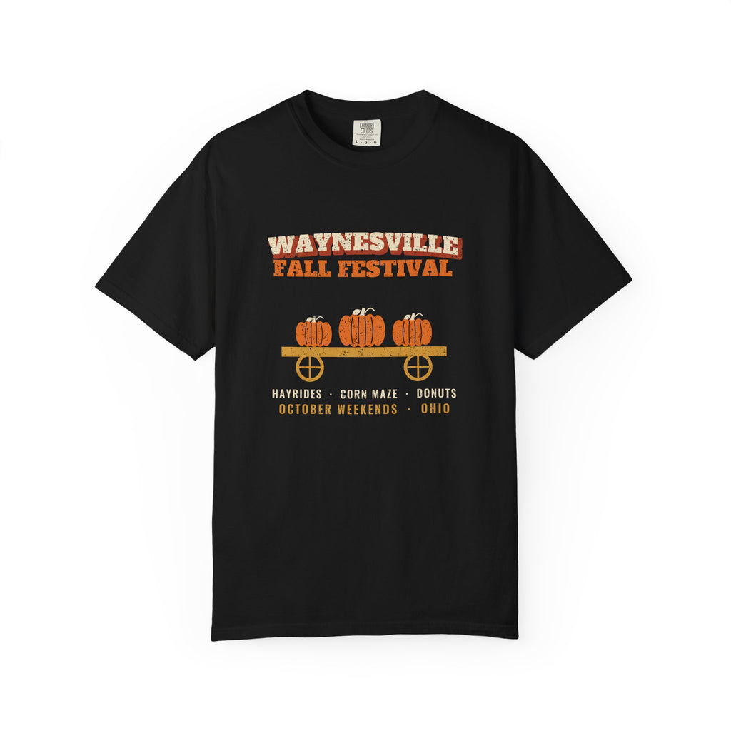 Waynesville Ohio Fall Festival Hay Wagon T-Shirt