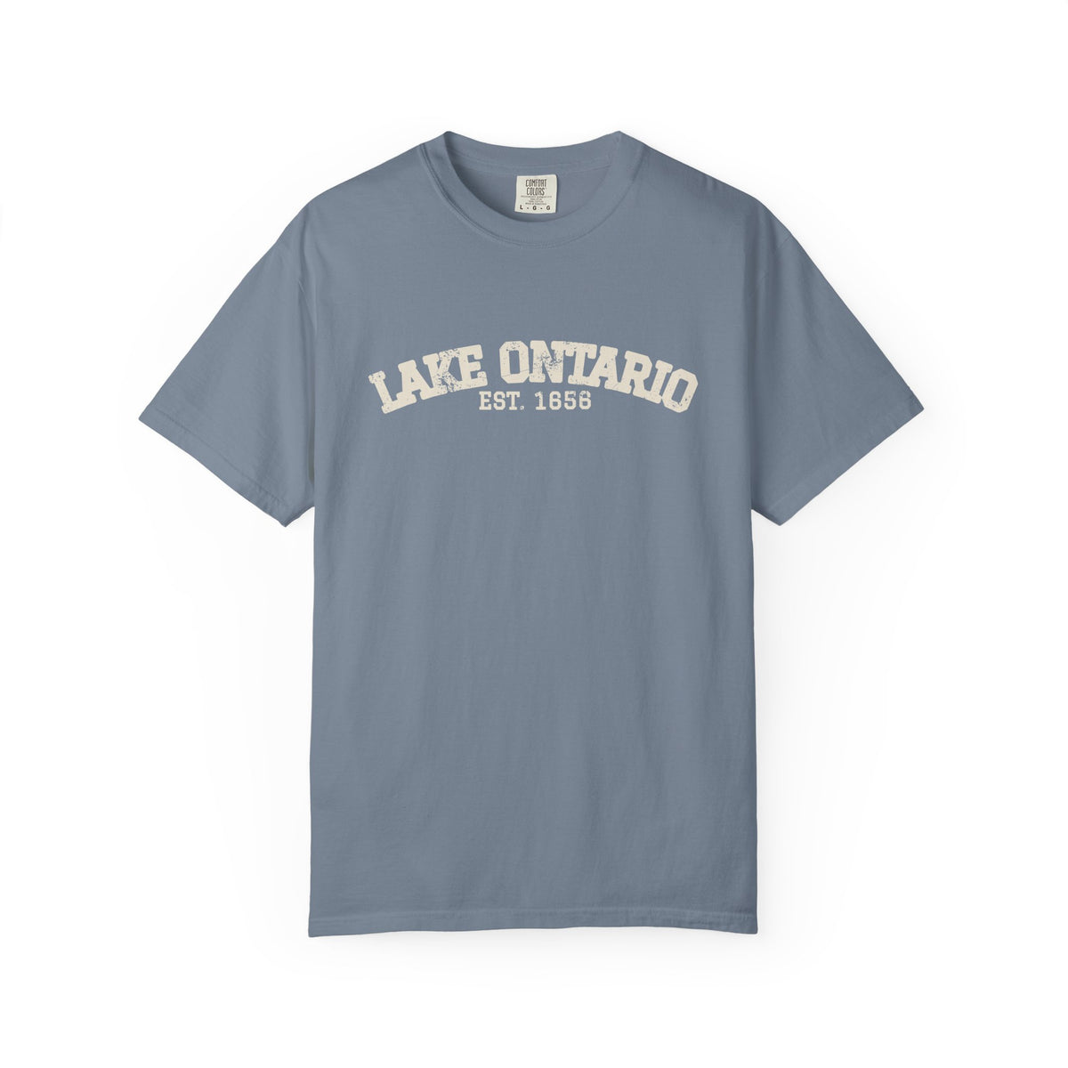 Lake Ontario Est 1656 Retro Varsity T-Shirt