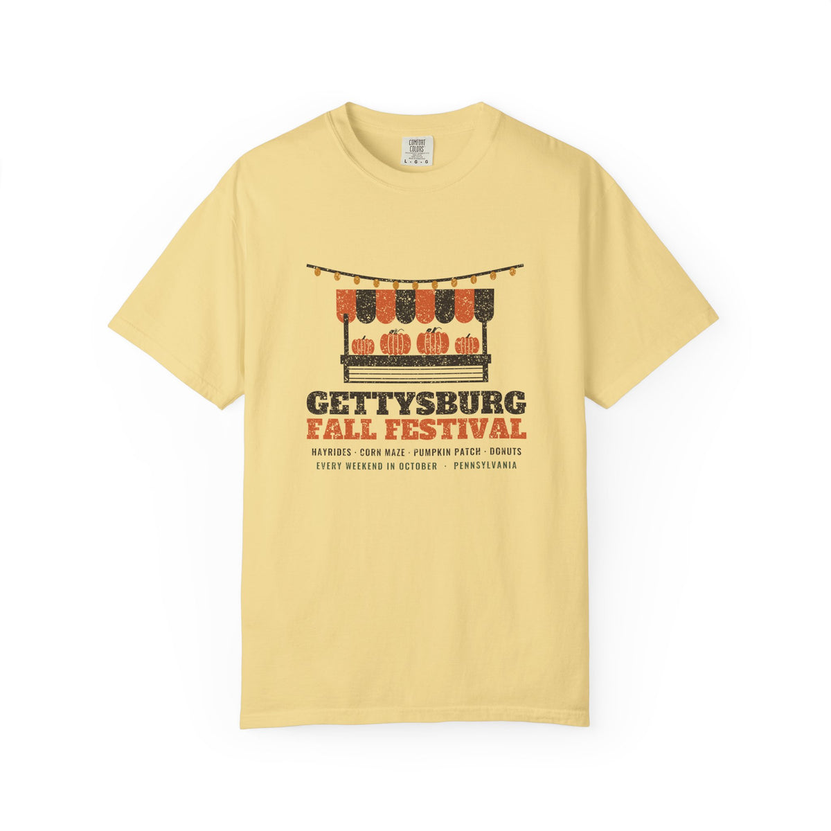 Gettysburg Pennsylvania Fall Festival Farm Stand T-Shirt