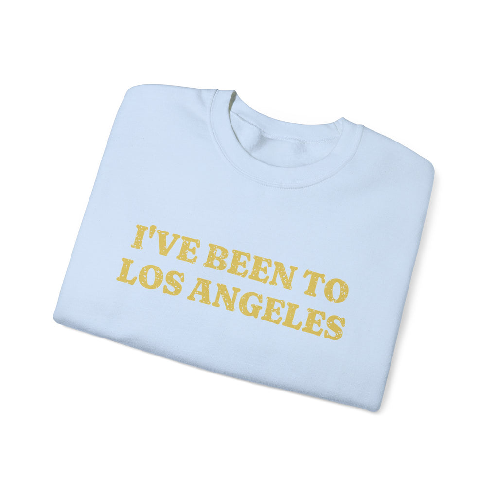 I've Been to Los Angeles Vintage Travel Souvenir Crewneck Sweatshirt