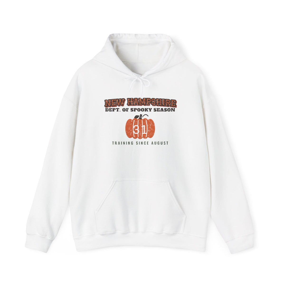 New Hampshire Dept. of Spooky Season Varsity Hoodie