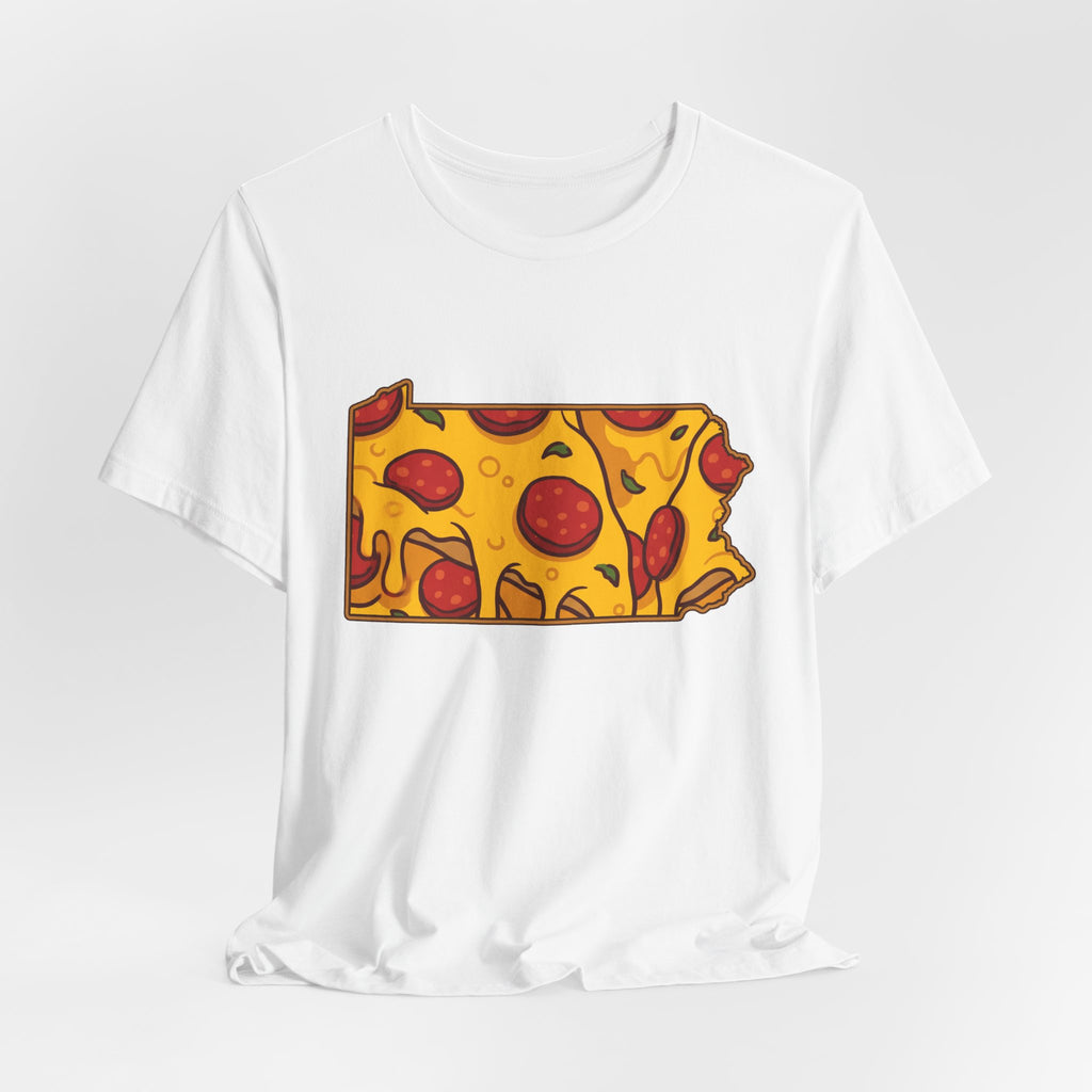 Pennsylvania Pizza Map T-Shirt