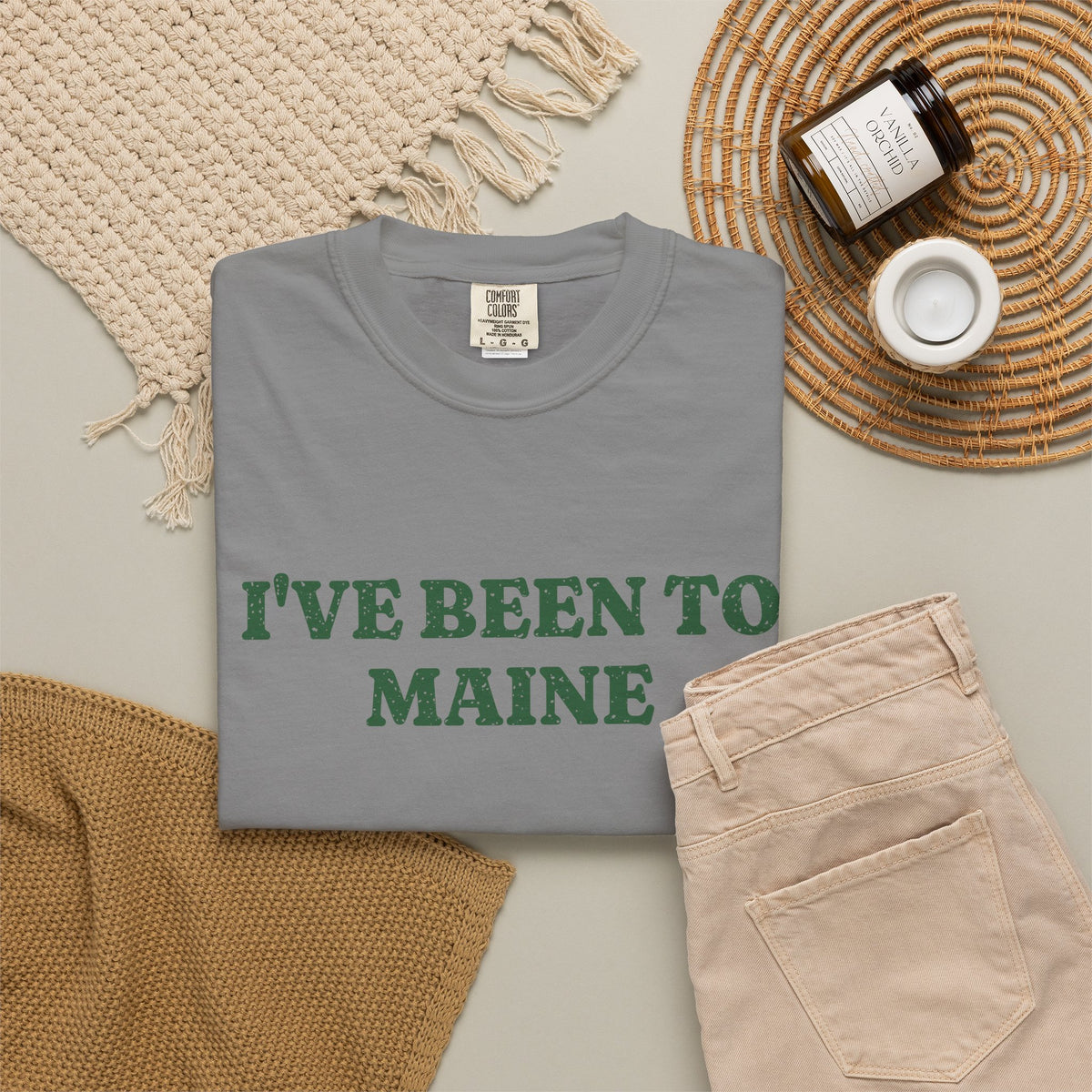 I've Been to Maine Vintage Travel Souvenir T-Shirt