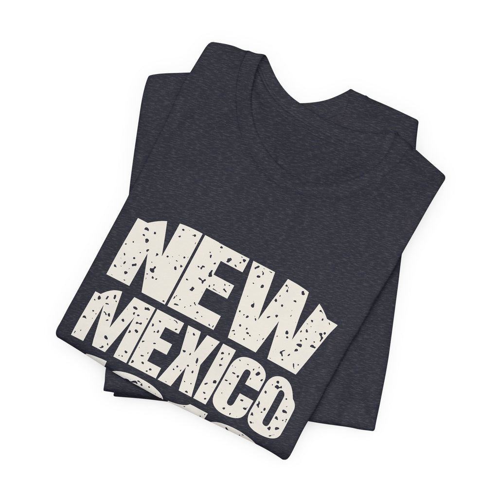 New Mexico Vintage Letters Map T-Shirt