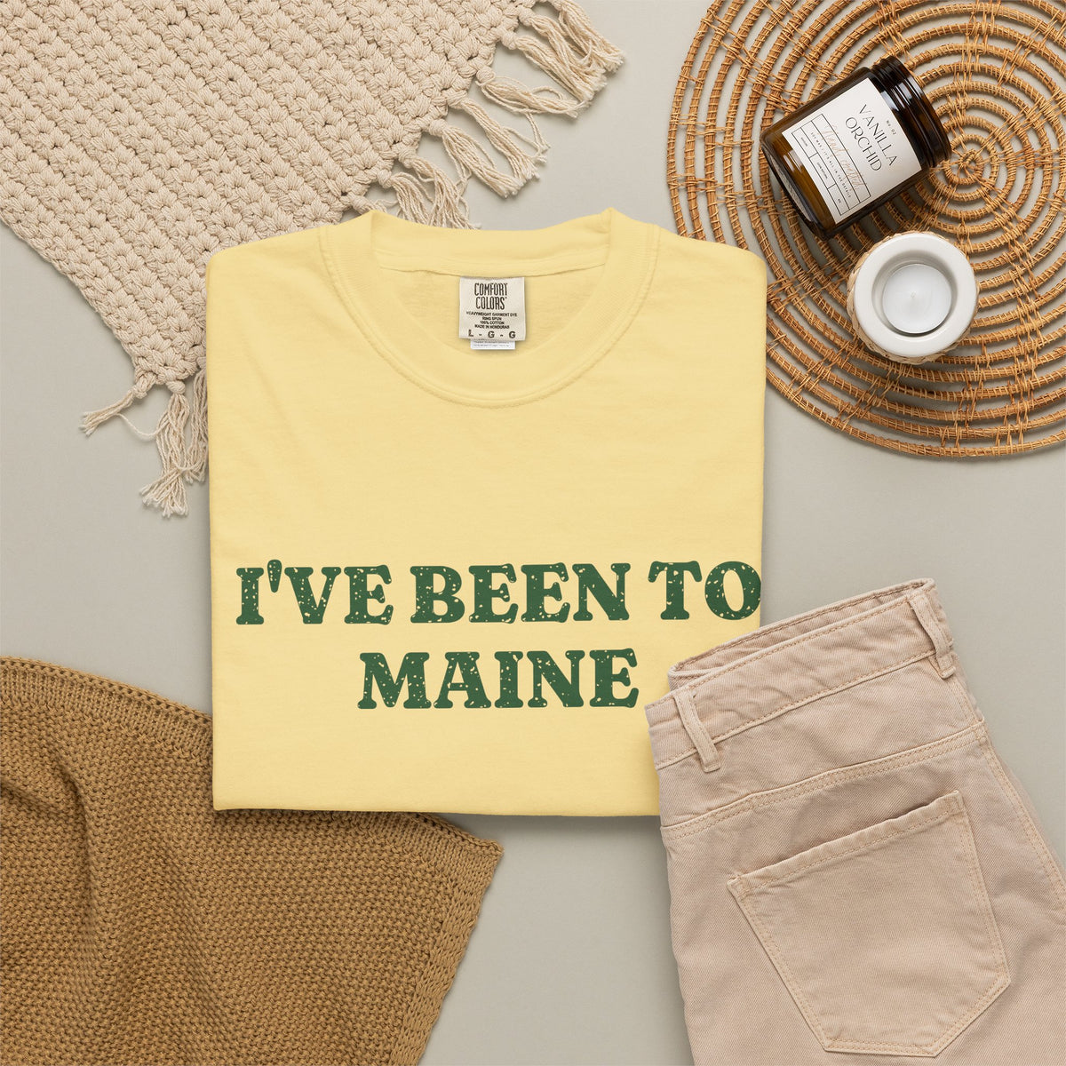 I've Been to Maine Vintage Travel Souvenir T-Shirt