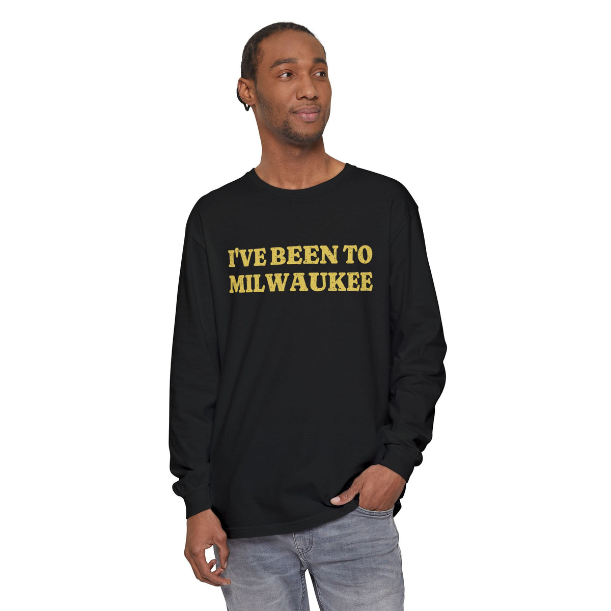 I've Been to Milwaukee Vintage Travel Souvenir Long Sleeve Tee